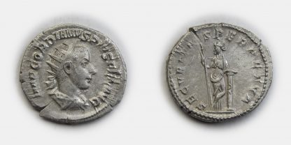 Roman Imperial, Gordian III, Silver Antoninianus - AD 243-244 - Image 3