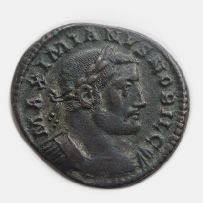 Roman Imperial, Galerius as Caesar, Nummus, AD 302-303