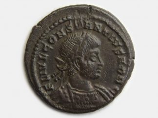 Roman Imperial, Constantius II as Caesar, AE17mm, AD 332-333