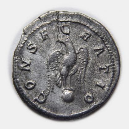 Roman Imperial, Divus Septimius Severus, Silver Denarius, AD 211 - Image 2