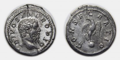 Roman Imperial, Divus Septimius Severus, Silver Denarius, AD 211 - Image 3