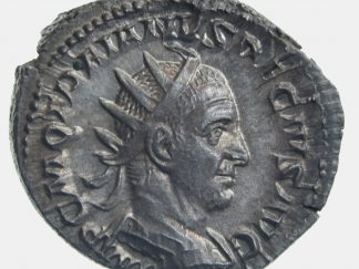 Roman Imperial, Trajan Decius, Silver Antoninianus - Dacia, AD 249-251