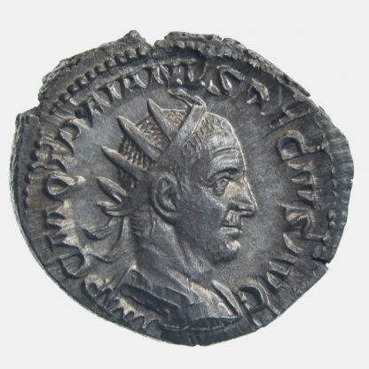 Roman Imperial, Trajan Decius, Silver Antoninianus - Dacia, AD 249-251