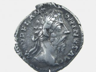 Roman Imperial, Marcus Aurelius, Silver Denarius - AD 179