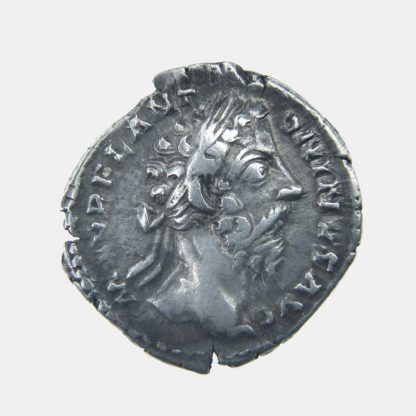 Roman Imperial, Marcus Aurelius, Silver Denarius - AD 179