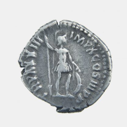 Roman Imperial, Marcus Aurelius, Silver Denarius - AD 179 - Image 2