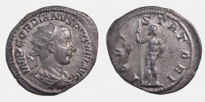 Roman Imperial, Gordian III, Silver Antoninianus c. 241-243 - Image 3