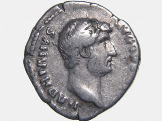 Roman Imperial, Hadrian, Silver Denarius, AD 131-138 - Aequitas Reverse